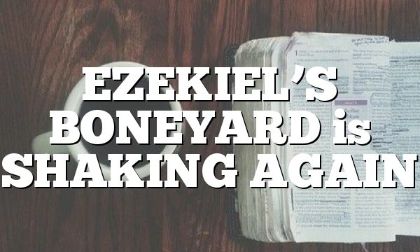 EZEKIEL’S BONEYARD is SHAKING AGAIN