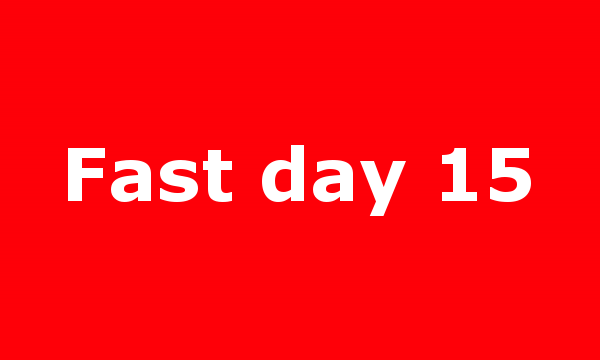 Fast day 15