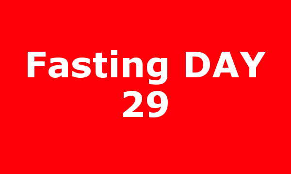 Fasting DAY 29