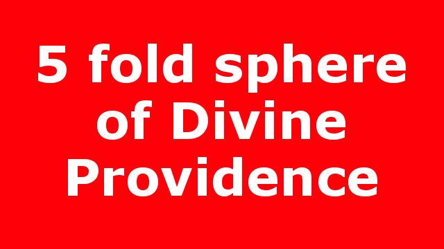 5 fold sphere of Divine Providence