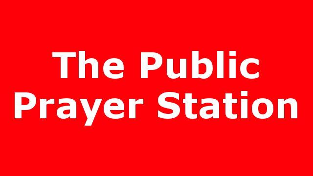 The Public Prayer Station