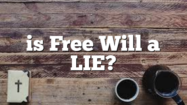 is Free Will  a LIE?