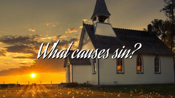 What causes sin?
