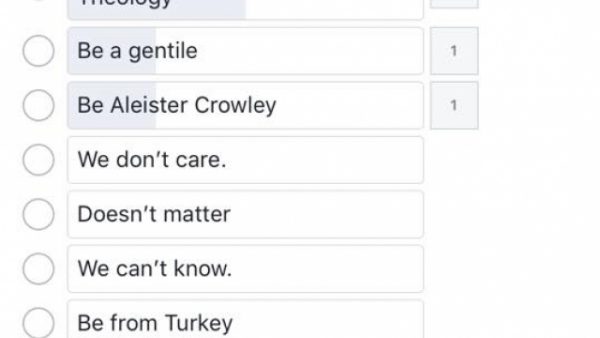 antiChrist be like…