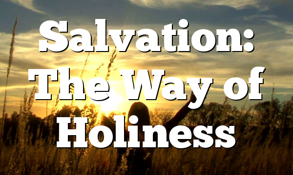 Salvation: The Way of Holiness