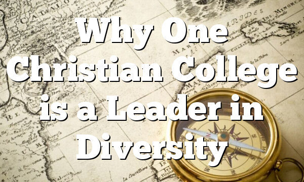 Why One Christian College is a Leader in Diversity