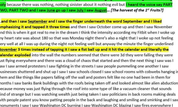 3 PANDEMIC Dreams from Pastor Dana