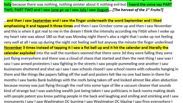 3 PANDEMIC Dreams from Pastor Dana