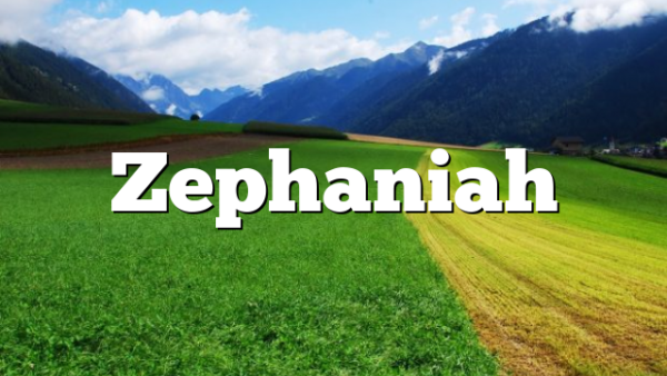 Zephaniah