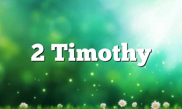 2 Timothy
