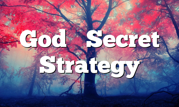 God’s Secret Strategy