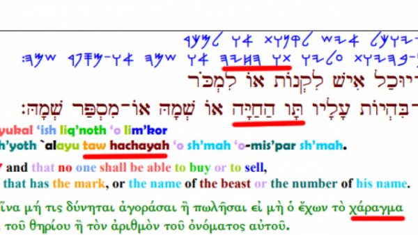 Covid GREEN PASS as the Mark of the BEAST in Hebrew
