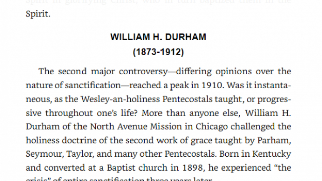 DURHAM too was entirely sanctified