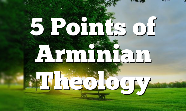 5 Points of Arminian Theology