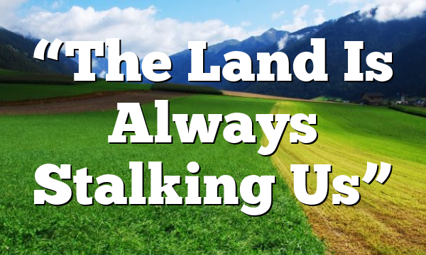 “The Land Is Always Stalking Us”