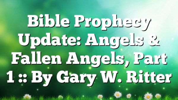 Bible Prophecy Update: Angels & Fallen Angels, Part 1 :: By Gary W. Ritter