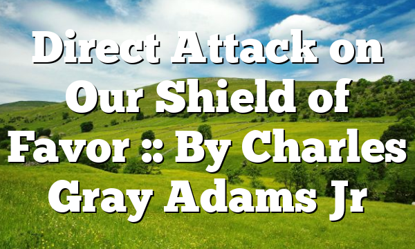 Direct Attack on Our Shield of Favor :: By Charles Gray Adams Jr