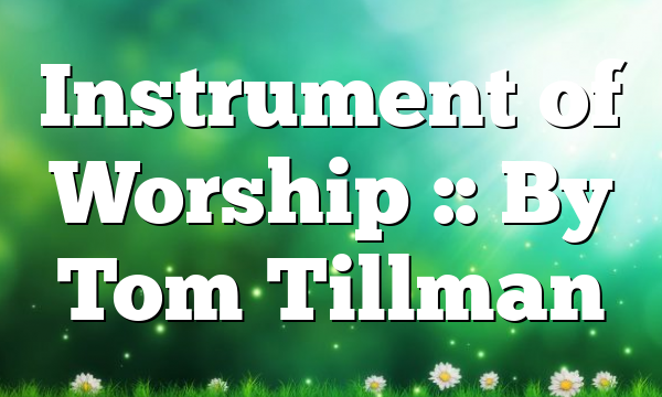 Instrument of Worship :: By Tom Tillman