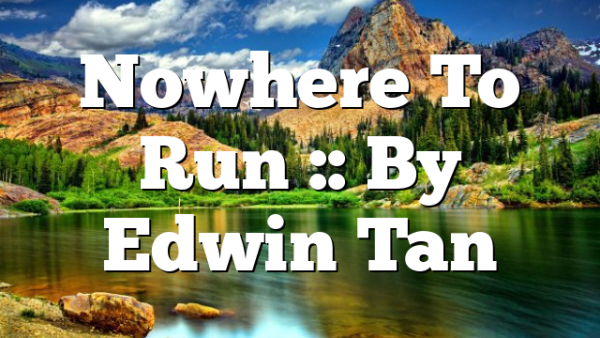 Nowhere To Run :: By Edwin Tan