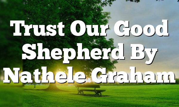 Trust Our Good Shepherd By Nathele Graham