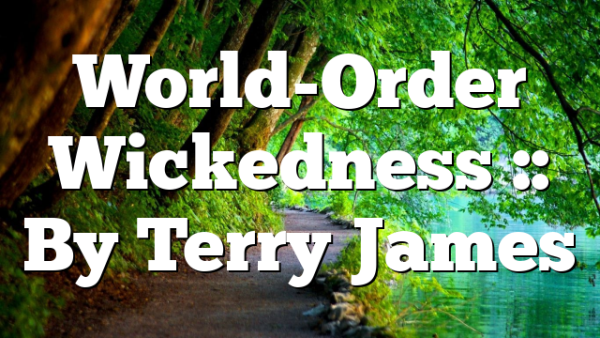 World-Order Wickedness :: By Terry James