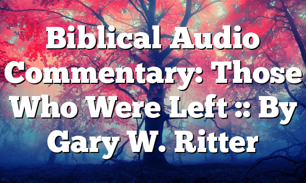 Biblical Audio Commentary: Those Who Were Left :: By Gary W. Ritter