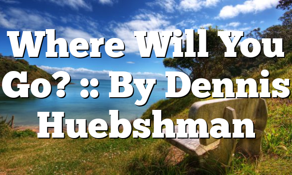 Where Will You Go? :: By Dennis Huebshman