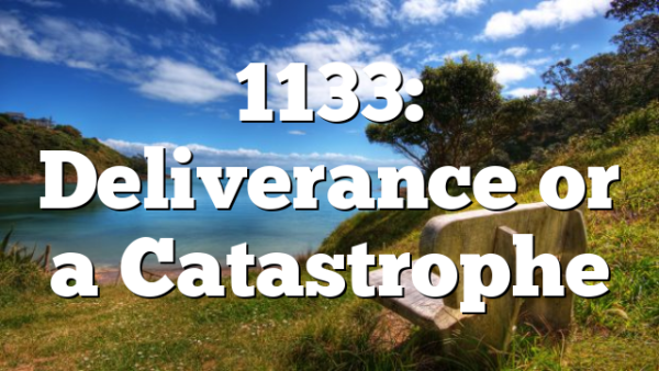 1133: Deliverance or a Catastrophe