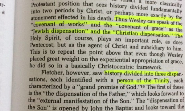 Dr. Donald Dayton: Wesley, Fletcher and Pentecostal Dispensations