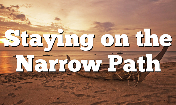 Staying on the Narrow Path