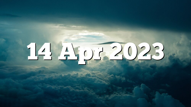 14 Apr 2023