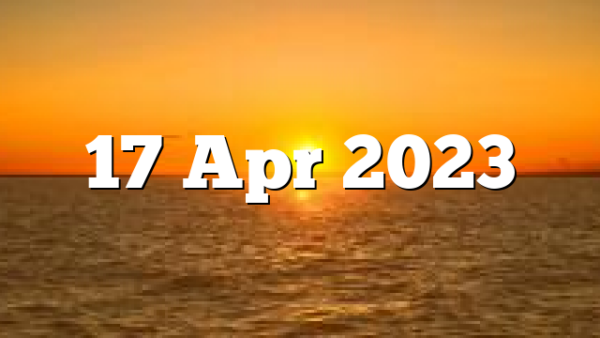 17 Apr 2023