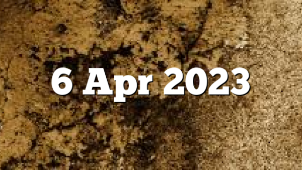 6 Apr 2023
