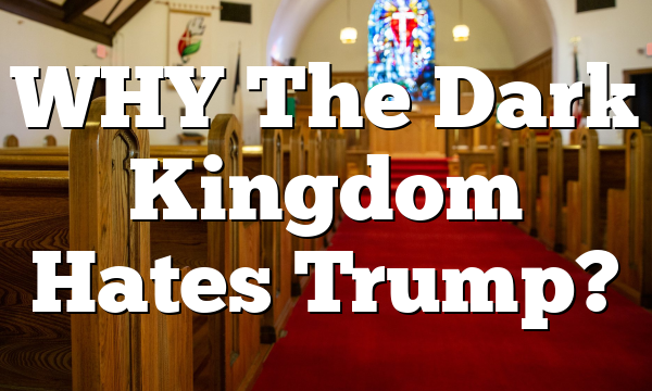 WHY The Dark Kingdom Hates Trump?